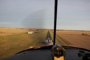 View from cockpit